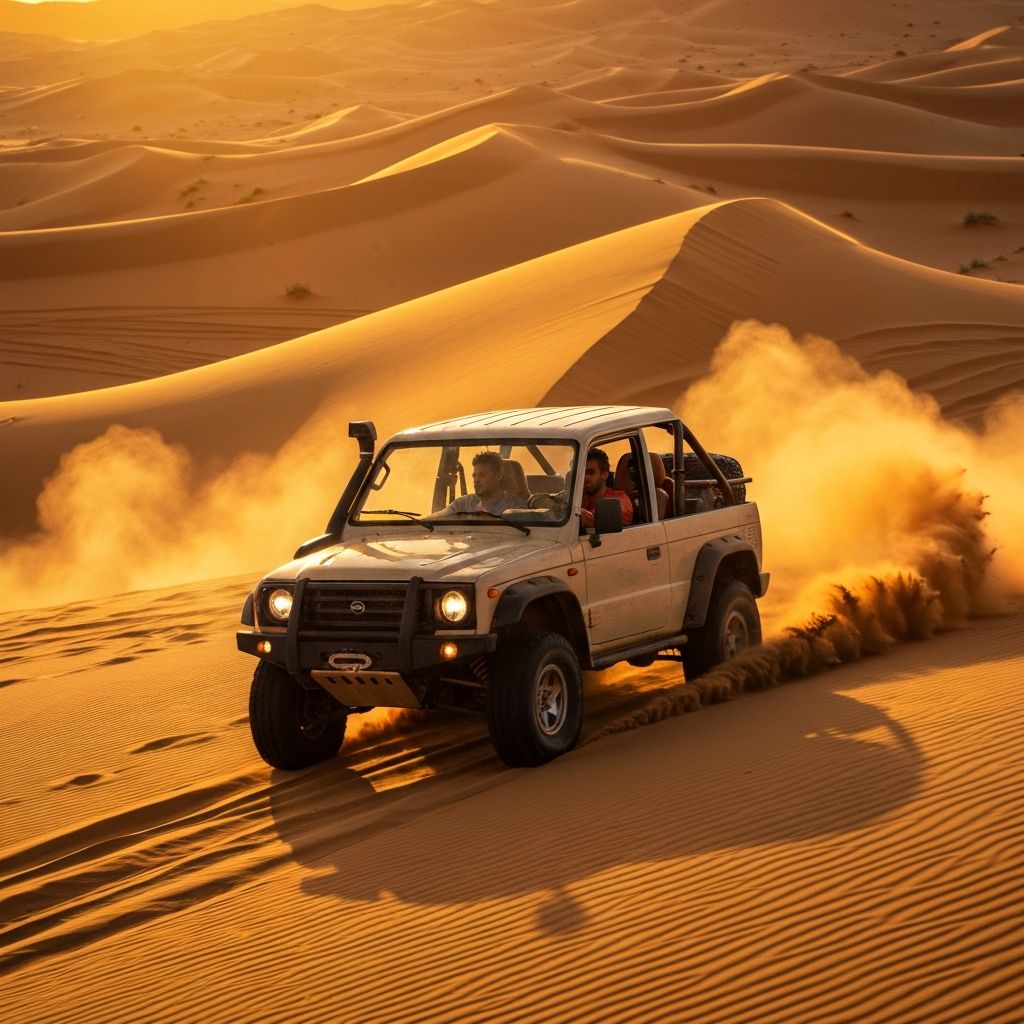 4x4 desert adventure