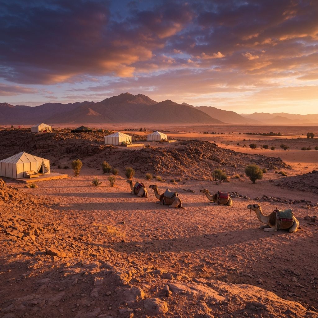 Agafay Desert Adventure – Camel Riding and Dinner Show