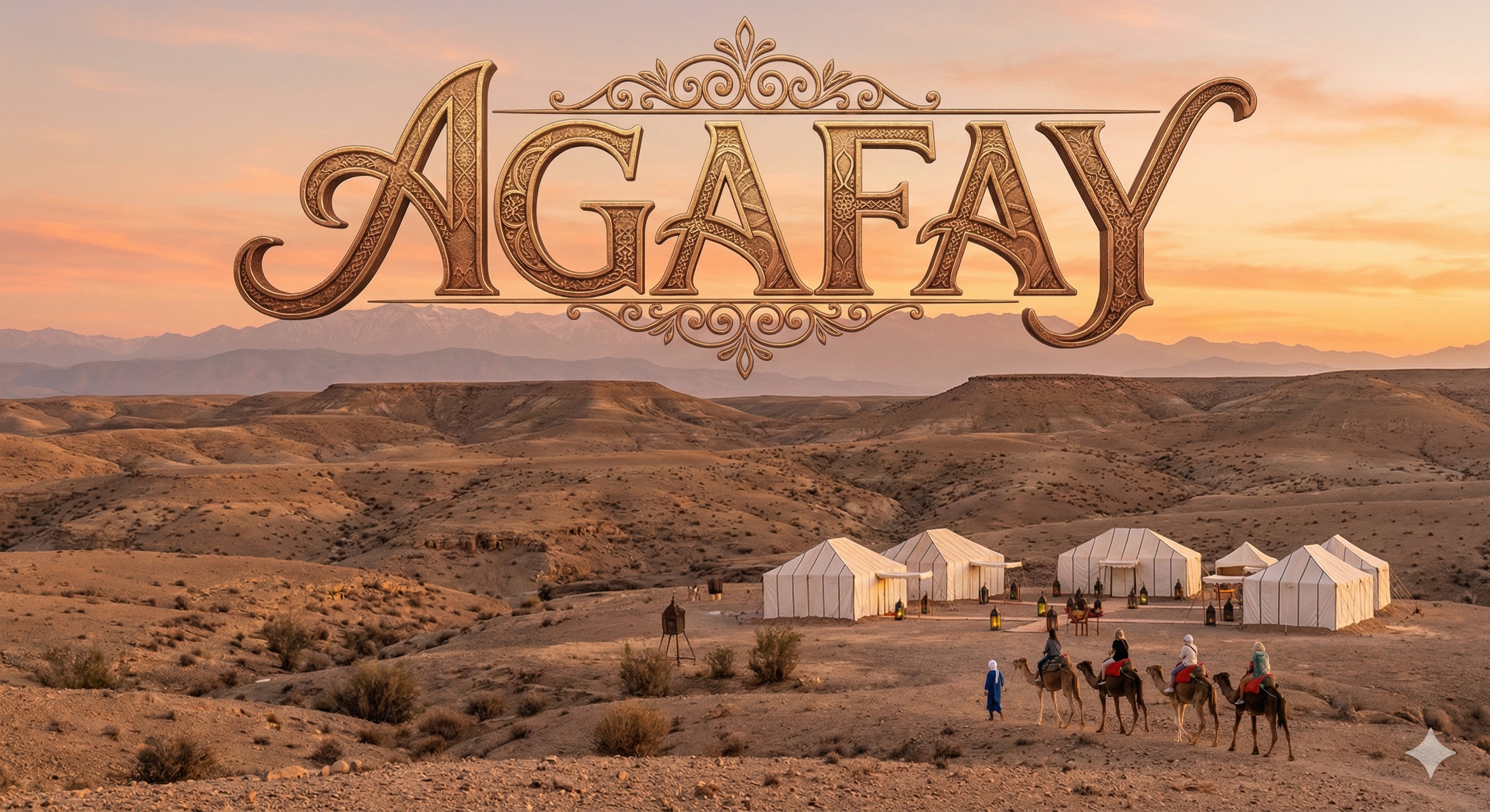 Agafay Desert Adventure ��� Camel Riding and Dinner Show